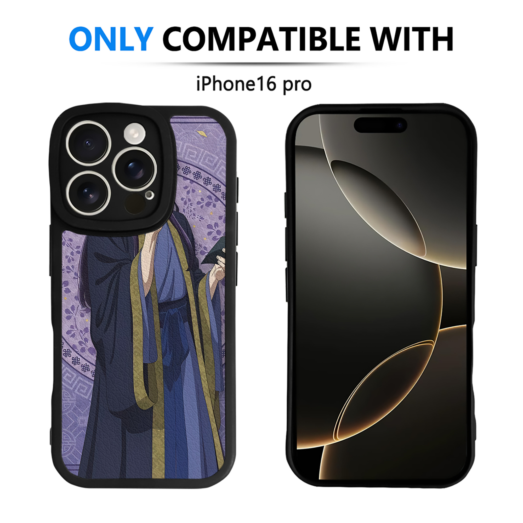 薬屋のひとりごと The Apothecary Diaries 【iPhone 16シリーズ対応】シリコンスマホケース（レザー調） 材質：シリコン